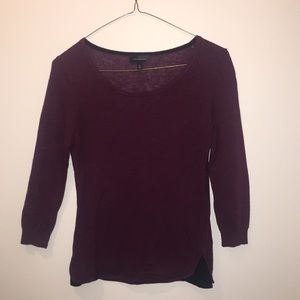 3/4 length sleeve knit top